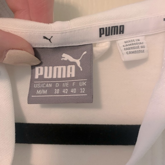 Puma cropped zip-up sweater/hoodie - Picture 5 of 5